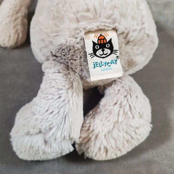 Authentic Jellycat London Medium Bashful Koala Bear 12” Grey & White Plush Toy - Picture 5 of 7